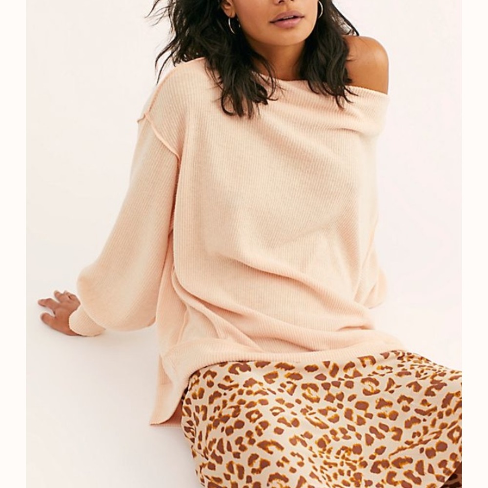 Free People Main Squeeze Hacci in Nectar